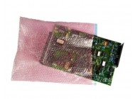 Pink Antistatic Bubble Bags With Self Seal Strip (10 Sizes)